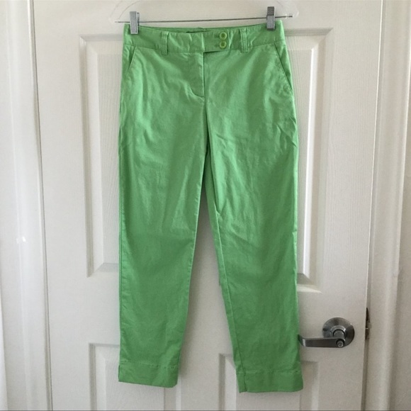 Vineyard Vines Pants - Vineyard Vines Dayboat Capri Pants Wasabi Green